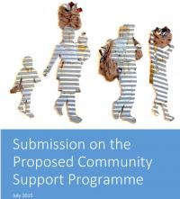 Discussion Paper: Community Support Programme